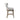 Side angle kitchen counter swivel stool CharmyDecor reclaimed grey wood legs detail