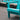 Charmydecor lake blue HDPE Adirondack chair close-up showing wide armrest and seat detail