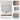 CharmyDecor large mirrored medicine cabinet with closed doors and detail views of a hinge, door bumper, and cabinet hardware.