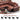 Brown leather sectional sofa with multiple angle adjustment features and charging port.