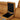 Charmydecor leather sectional with recliner storage console hinged lid open black interior compartment detail