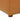 Close-up of a corner of a brown upholstered sectional sofa with wooden leg on a white background