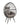 charmydecor modern wicker egg chair front view light gray cushion patio lounge chair