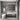 CharmyDecor lighted medicine cabinet above a floating vanity in a full bathroom scene with grey tile and black accents