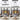 CharmyDecor Linear Chandelier adjustable short and long rod mounting configurations