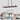 CharmyDecor Linear Chandelier for dining room kitchen island living room and home office
