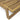 Charmydecor Maki acacia wood patio chaise lounge close-up of frame and curved slat construction