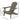 charmydecor Malibu folding acacia wood Adirondack chair dimensions in gray outdoor finish