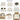 Charmydecor marble coffee table set packing details with protective foam packaging and accessory pack