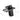 charmydecor matte black led waterfall bathroom faucet dimension diagram with inch measurements
