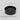 CharmyDecor matte black vessel sink dimension diagram showing basin width, height, and size tolerance.