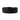 CharmyDecor matte black vessel sink in a low-angle profile view with the inner rim visible.