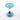 charmydecor modern blue mermaid tail accent table round martini side table