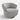 charmydecor modern gray upholstered swivel barrel lounge chair with curved back and deep seating