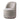 charmydecor modern light gray 360 degree swivel dining chair with boucle chenille upholstery