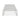 Charmydecor modern outdoor chaise lounge front view with white frame and breathable mesh surface