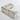 Charmydecor modular sectional couch rear view with beige fabric upholstery and cushion backs