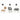 Charmydecor Nusa black PE rattan outdoor patio set dimensions and weight capacity guide