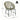 Charmydecor Nusa green wicker patio chair dimensions showing 26 inch width and 32.75 inch height