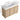 CharmyDecor oak finish bathroom vanity dimension diagram showing overall width, depth, and height.