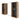 CharmyDecor bathroom mirror with storage angled view highlighting the slotted panel with bins and hooks