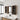 CharmyDecor bathroom mirror with storage above a sink, showcasing a stocked slotted organizer with a hanging hand towel