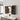 CharmyDecor oak-look bathroom mirror with storage above a vanity, with an open wood-look door and stocked organizer.