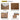 CharmyDecor oak-look bathroom vanity detail collage showing curved corners, shelf adjustment holes, and beveled door edges.