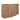 CharmyDecor oak-look bathroom vanity front angle view highlighting wood-grain cabinet fronts and rounded central edges