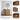 CharmyDecor oak-look bathroom vanity feature collage with hinge, beveled handle, and shelf opening cover details.