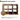 CharmyDecor oak-look bathroom vanity with open doors and a diagram of the shelf-height adjustment positions