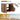 CharmyDecor oak-look bathroom vanity with open doors and a close-up of the soft-close hinge