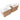 CharmyDecor oak-look double sink bathroom vanity dimension diagram showing overall width, depth, and height.