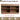 CharmyDecor oak-look double sink bathroom vanity rear construction graphic showing shelves and circular openings