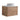 CharmyDecor oak-look floating bathroom vanity front angle showing rounded corners and double doors