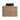 CharmyDecor oak-look floating bathroom vanity front view showing paired doors and a black vessel sink