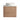 CharmyDecor oak-look floating bathroom vanity front view with a single door and gold-toned patterned vessel sink