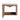 CharmyDecor oak-look floating bathroom vanity open front view showing the bottom storage surface and sink underside.