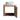 Front view of the CharmyDecor oak-look floating bathroom vanity with the door open to show its undivided compartment.