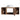 CharmyDecor oak-look floating bathroom vanity front view with the cabinet door open and rear opening visible