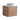 CharmyDecor oak-look floating bathroom vanity front angle highlighting the wood-grain panels and curved cabinet corner