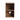 Front view of a CharmyDecor oak-look floating bathroom vanity shelf unit with two compartments and rear-panel openings.