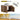 CharmyDecor oak-look floating bathroom vanity with open doors and an enlarged soft-close hinge detail