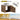 CharmyDecor oak-look floating bathroom vanity with an open door and enlarged soft-close hinge inset.