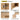 CharmyDecor floating bathroom vanity with sink detail collage showing the door hinge, cabinet rails, and beveled door edge.