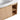 CharmyDecor floating bathroom vanity with sink close-up showing two open cubbies beside the oak-look door beneath the curved basin.