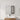 CharmyDecor wall mounted medicine cabinet set in a front bathroom view with broad mirror and narrow ribbed-glass door