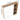 CharmyDecor oak-look wall mounted medicine cabinet dimension diagram showing overall width, depth, and height.
