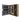 CharmyDecor wall mounted medicine cabinet fully open at an angle, revealing door compartments, hooks, and glass shelves.