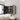 CharmyDecor oak-look wall mounted medicine cabinet set open above a vanity, showing shelves and interior door organizers